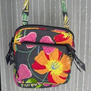 Vera Bradley Storage Crossbody Jazzy Blooms